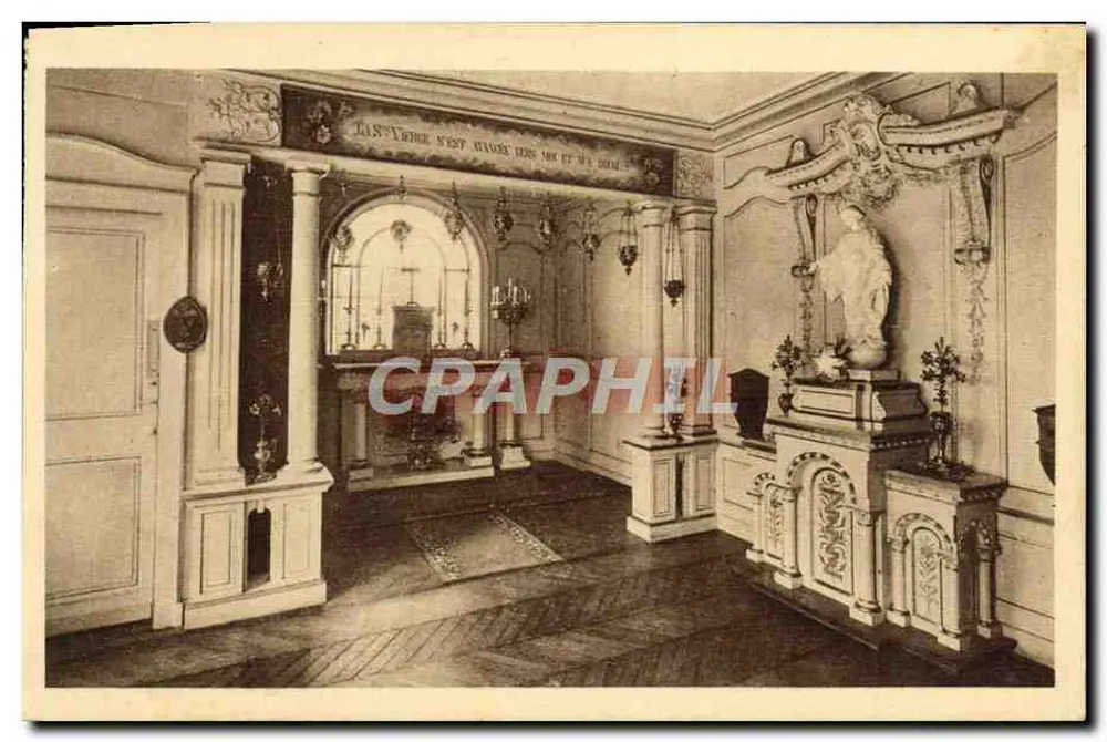 Sala Oratória dos Buissonnets — Thérèse criança — editor não visível - Frente