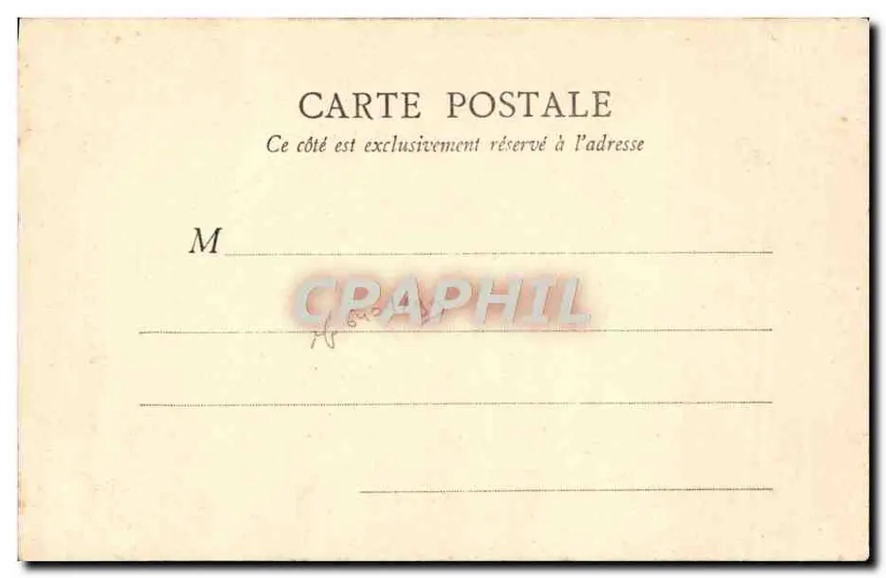 Lisieux — Alte Häuser, Grande-Rue — Besnier, Print. - Rückseite