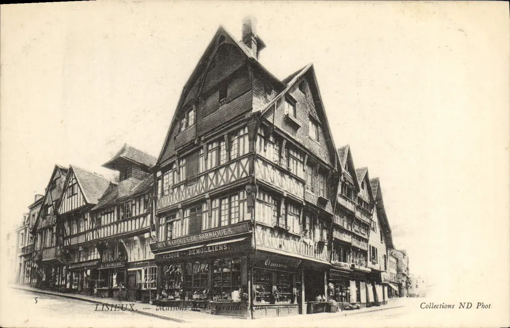 Lisieux — Häuser der Grande-Rue — Collections ND Phot - Vorderseite
