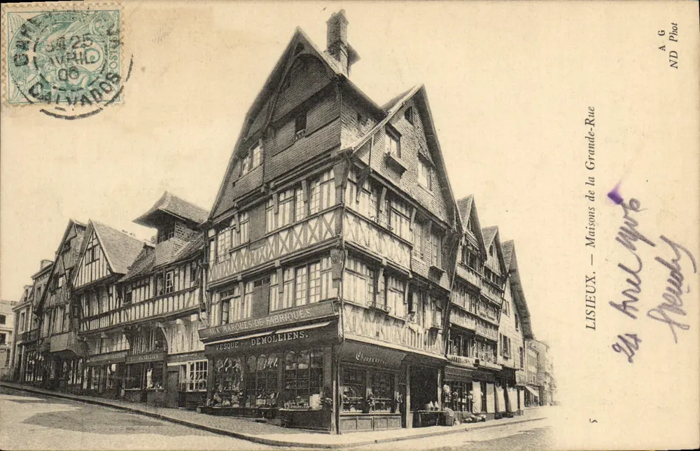 Lisieux — Häuser der Grande-Rue — A G ND Phot - Vorderseite