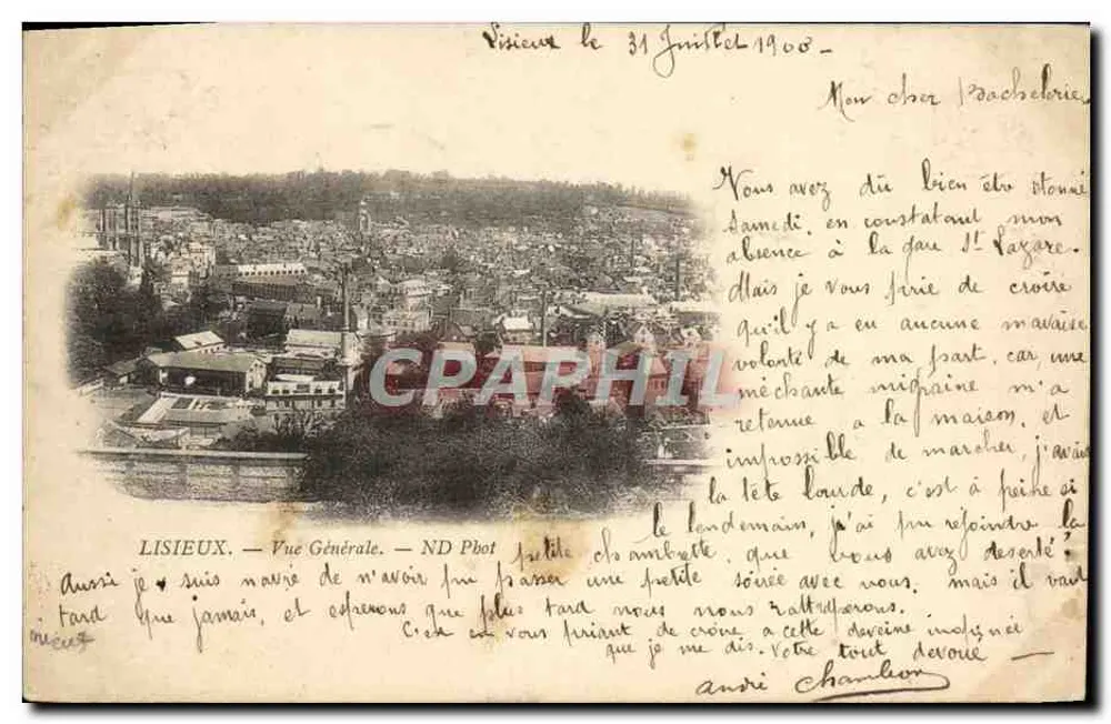 Lisieux — Vista Geral — ND Phot - Frente