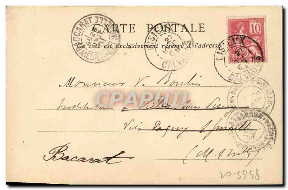 Lisieux — Vista Geral — ND Phot - Verso