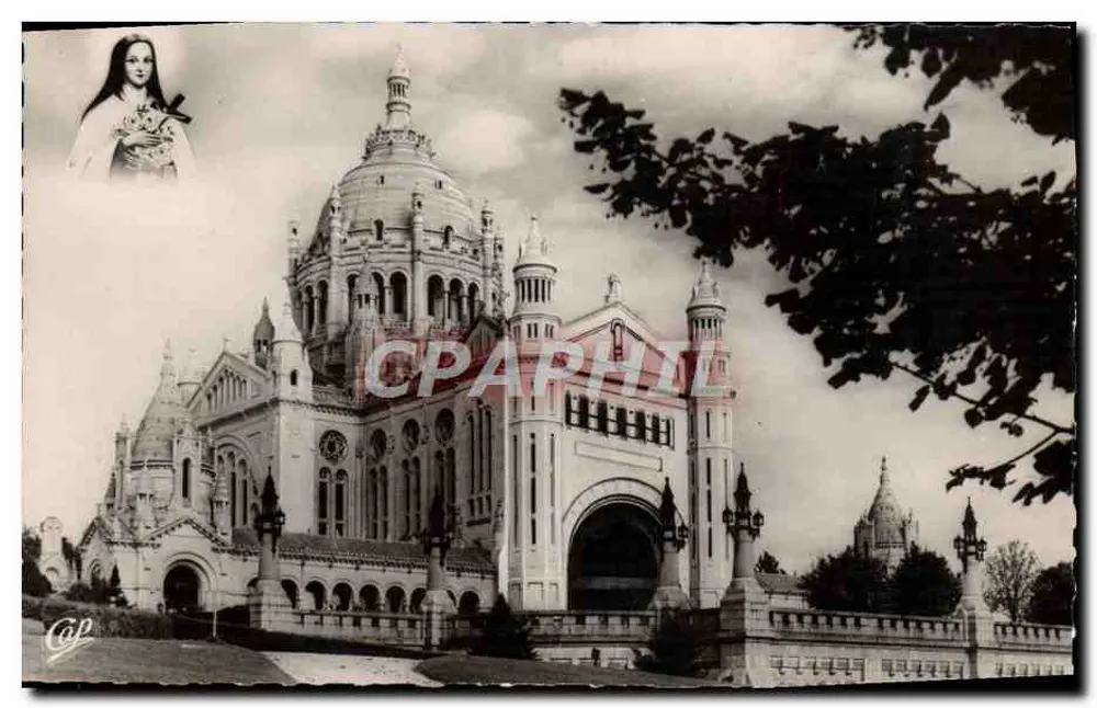 Lisieux — Vista para a Basílica — C.A.P. Paris n°27 - Frente