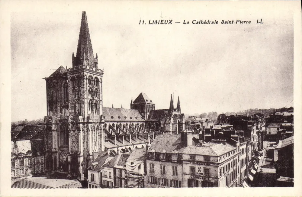 Lisieux — La Catedral de San Pedro — LL - Anverso