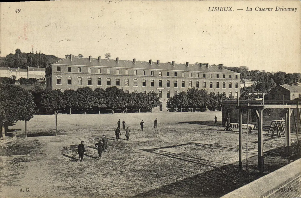 Lisieux — Delaunay-Kaserne — A.G. Phot. - Vorderseite