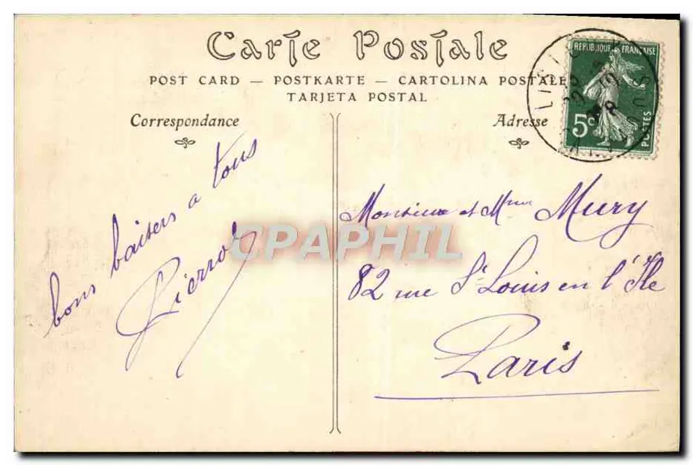 Lisieux — Delaunay-Kaserne — A.G. Phot. - Rückseite