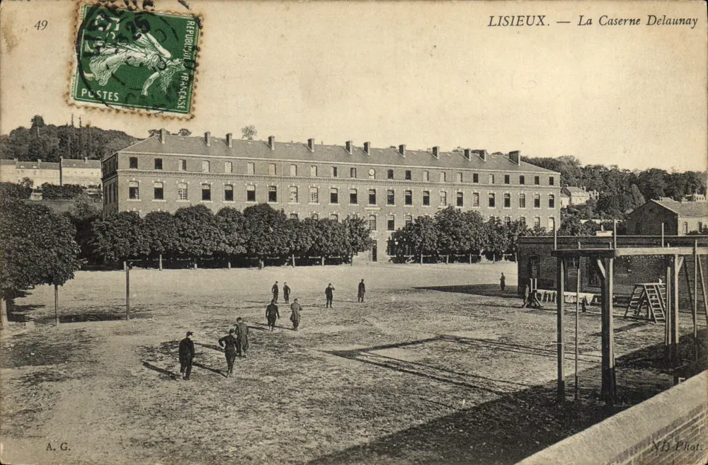 Lisieux — Kasernen Delaunay — ND Phot. - Vorderseite