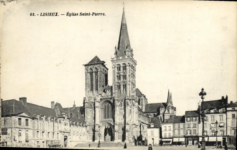 Lisieux — Kościół św. Piotra — G. Artaud, wydawca - Awers