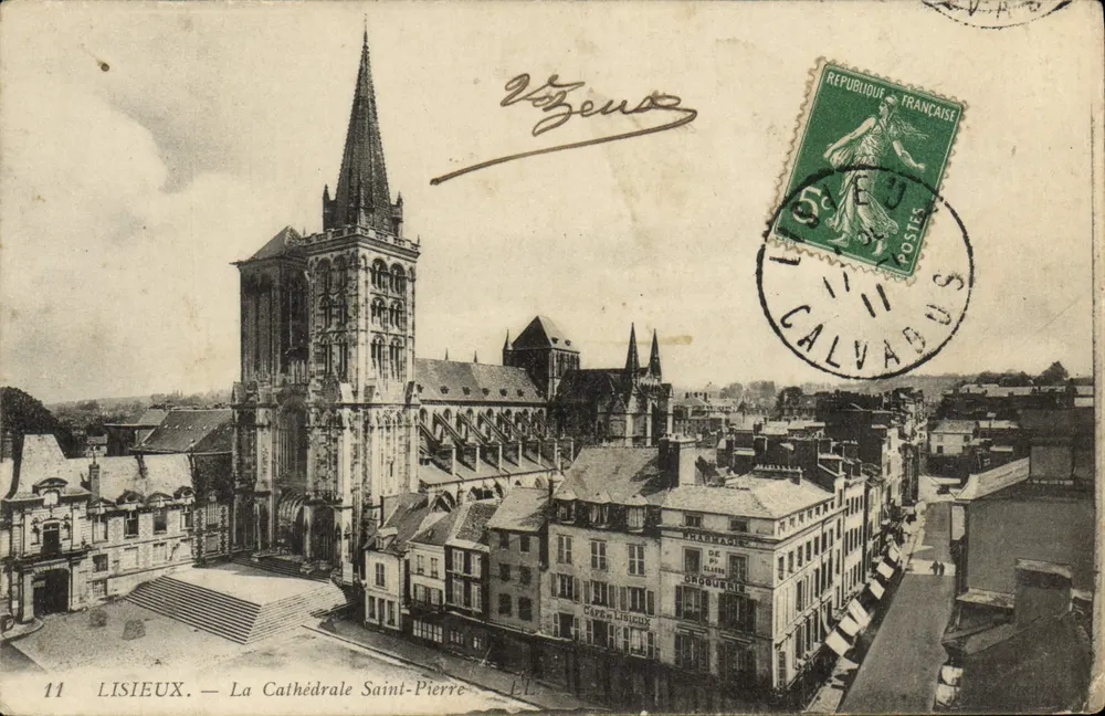 Lisieux — A Catedral de São Pedro — Editor desconhecido, n° 11 - Frente