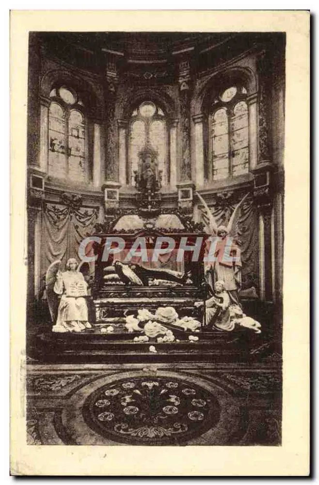 Kapelle und Jagdhaus der heiligen Thérèse des Kindes Jesu — Lisieux — Ausgabe der Statue der Lächelnden Jungfrau - Vorderseite