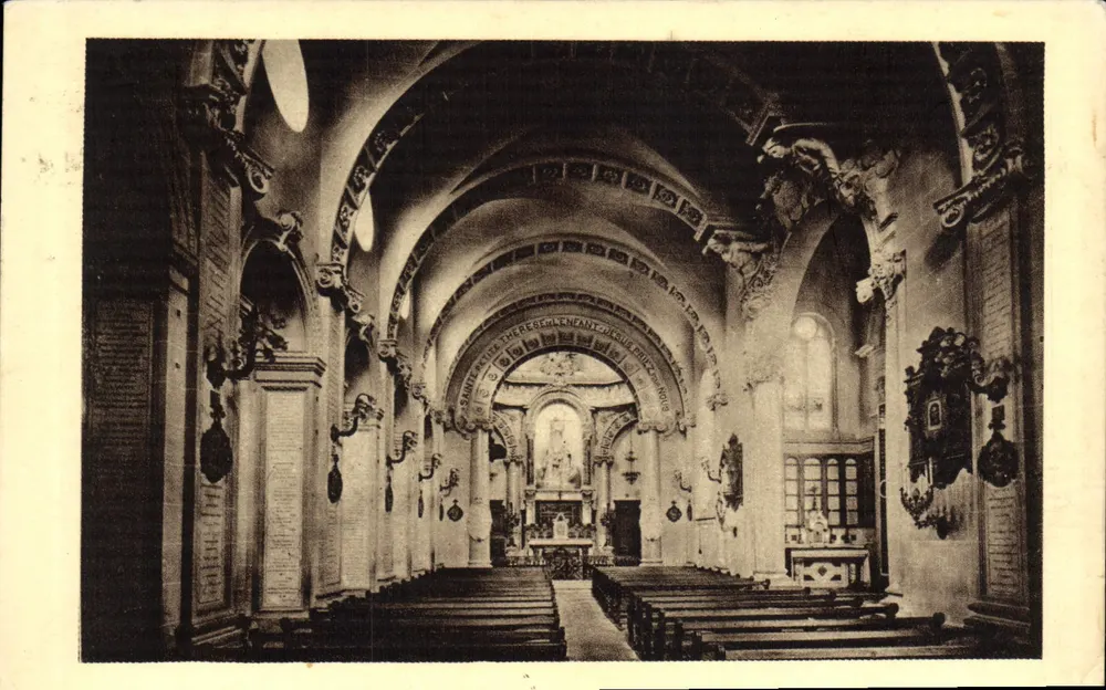 A Capela das Carmelitas — Lisieux — Editor Denost, n°40 - Frente
