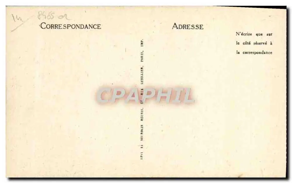 Lisieux - Der Innenhof von Charlotte Corday - LL - Rückseite