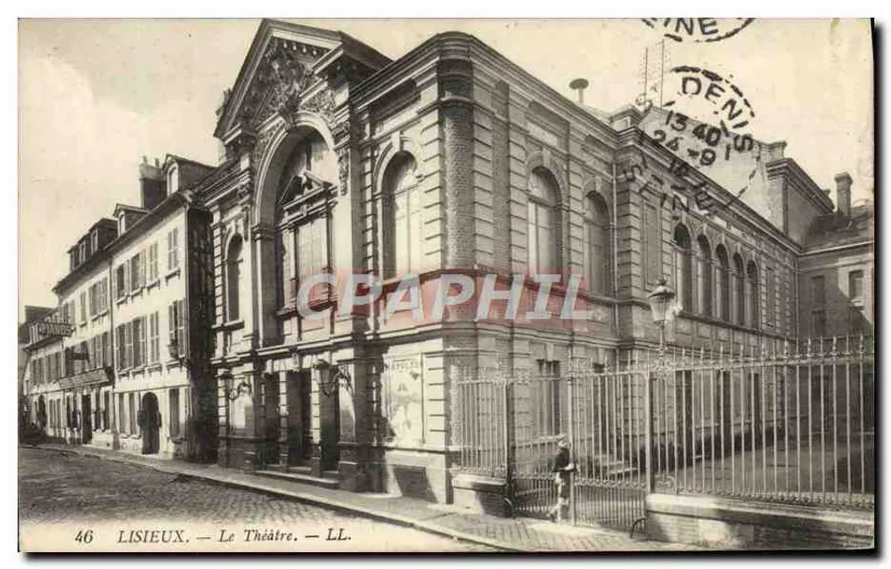 Lisieux — O Teatro — LL. n°46 - Frente