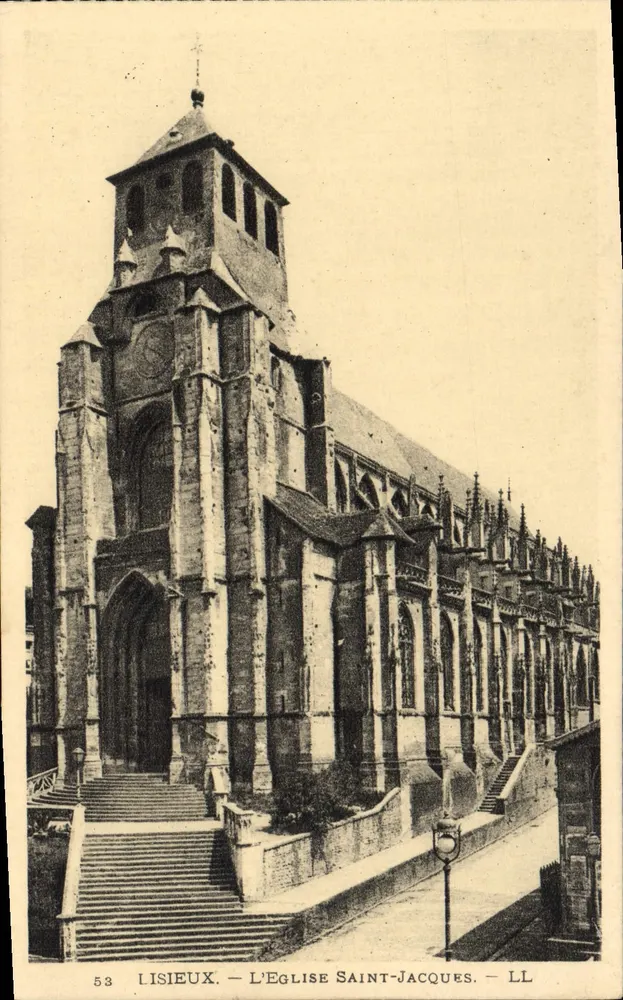 Lisieux — A Igreja de São Jacó — LL 53 - Frente