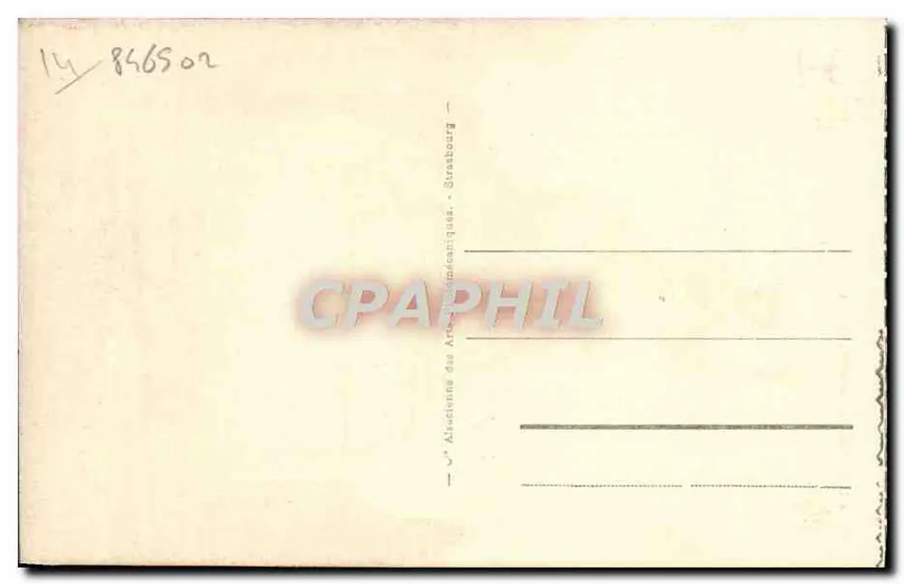 Lisieux - Igreja de São Jacinto — editor A.P.E. n°4 - Verso