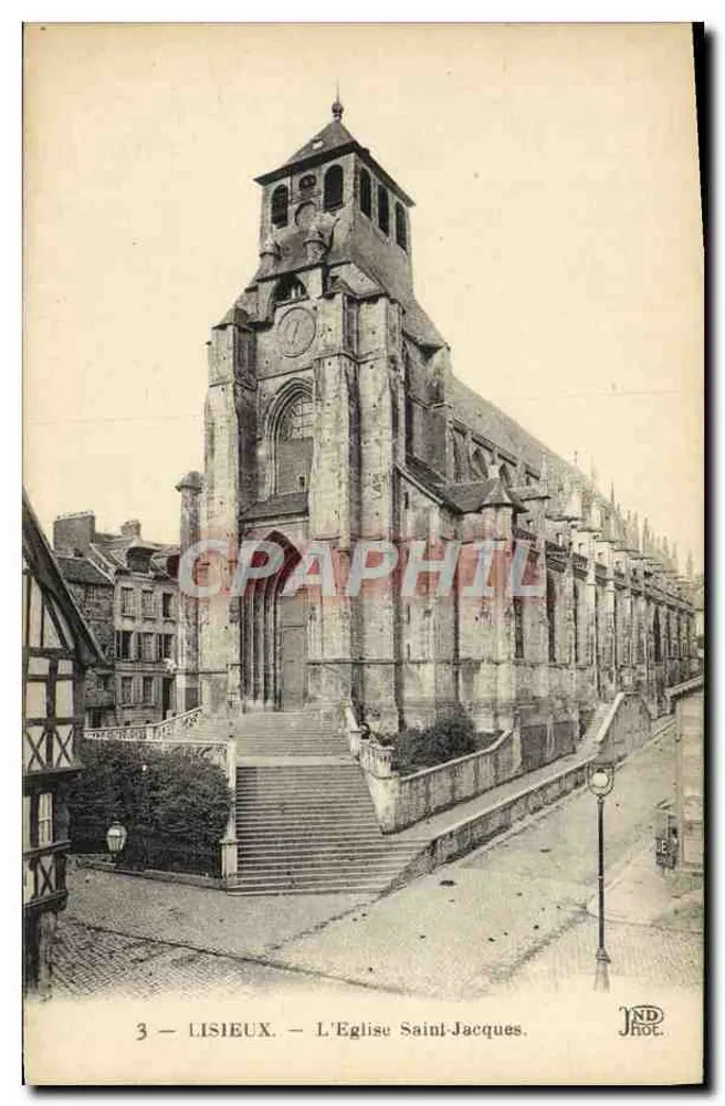 Lisieux — Katedra św. Jakuba — JND. Fot. JND. (n°3) - Awers