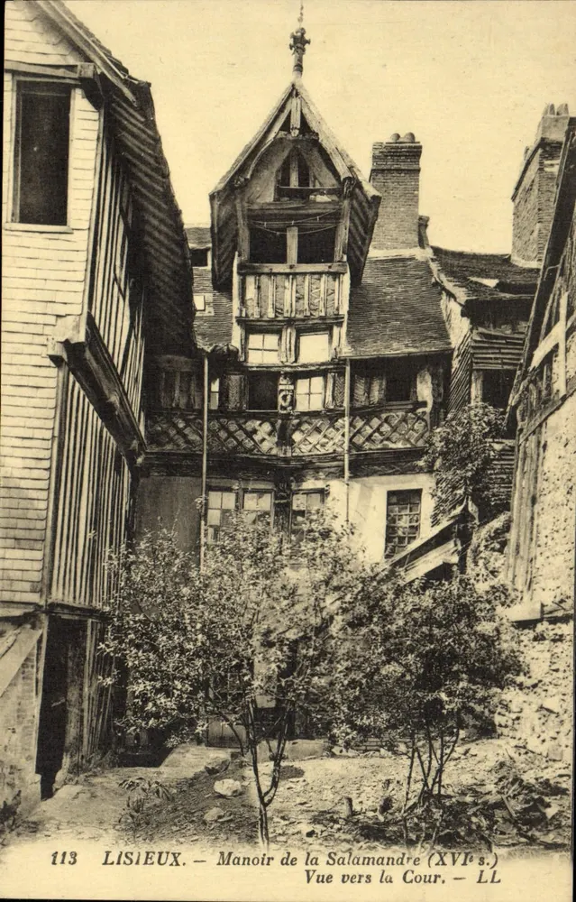Lisieux — Schloss der Salamander (16. Jahrhundert) — LL, Nr. 113 - Vorderseite