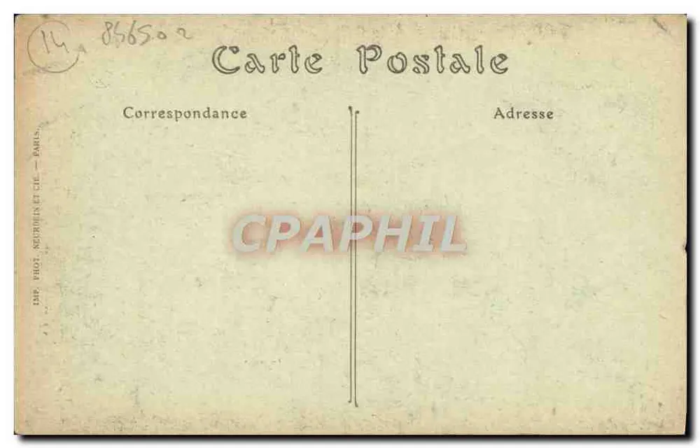 Lisieux — Manoir de la Salamandre — ND. Phot. - Verso