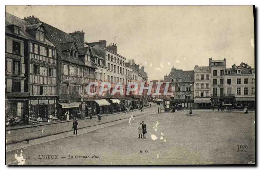 Lisieux — A Grande-Rua — A. G. — JND - Frente