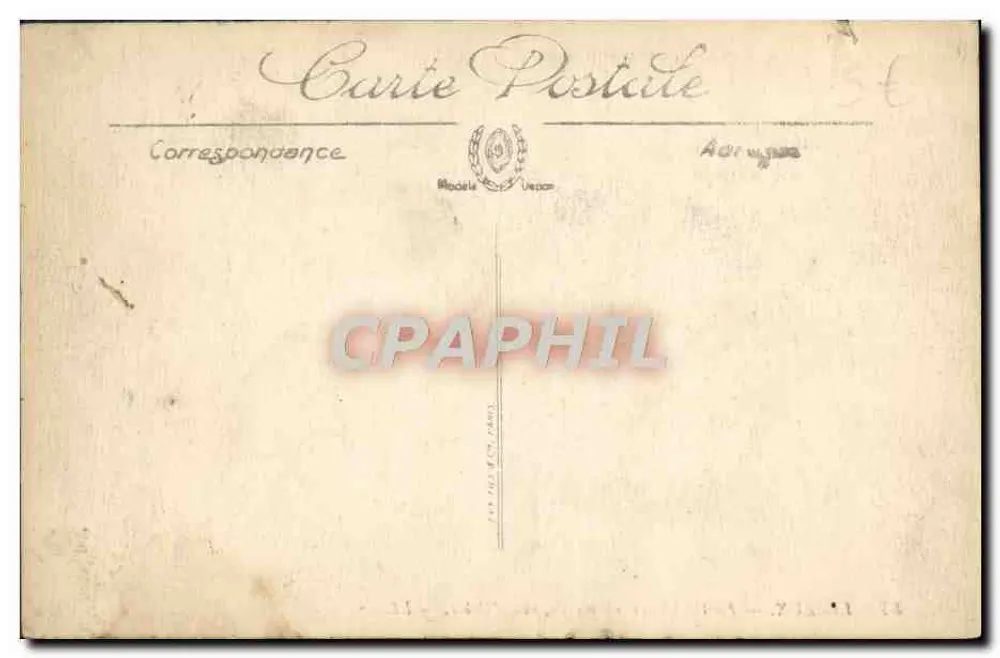 Lisieux — Vieille Maison normande, rue d'Orbée — LL. n°37 - Rückseite