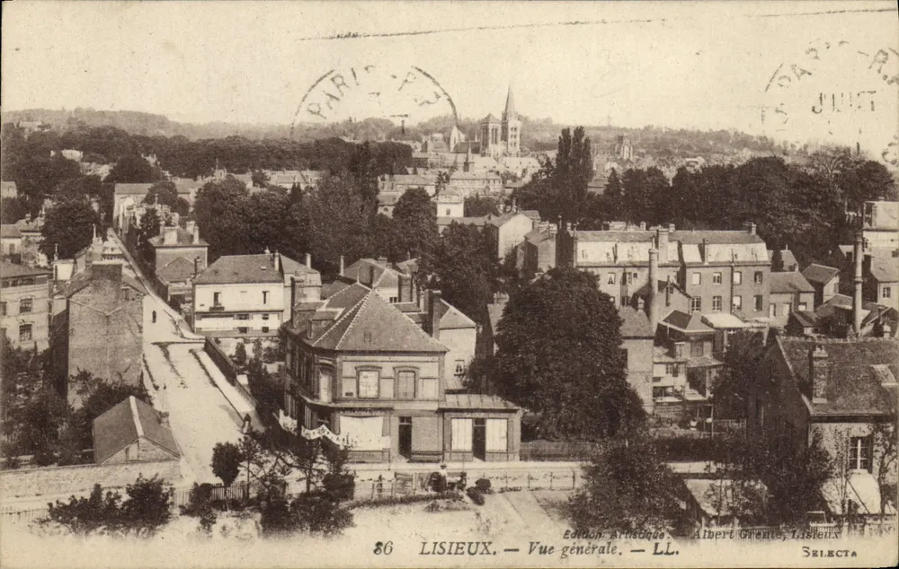 Lisieux — Visão geral — Edição Artística, Albert Orante, Lisieux - Frente