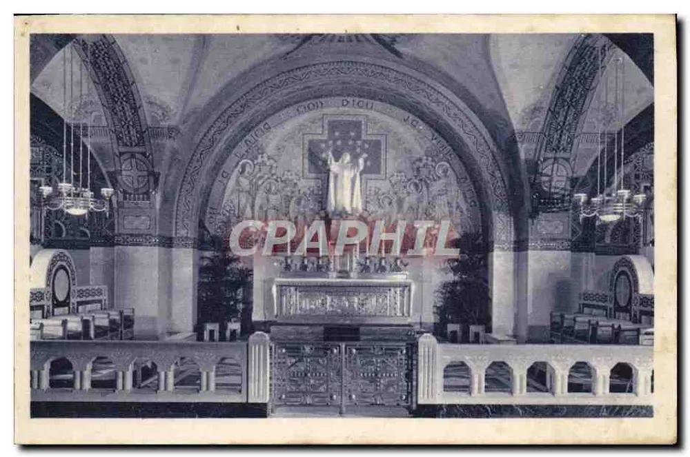 A Basílica de Lisieux — O Coro — Editor B.T.L. - Frente