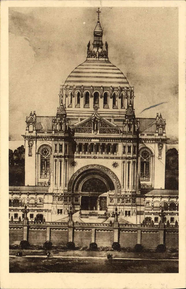 Basilique du Sacré-Cœur — Paris — anonyme Ausgabe - Vorderseite