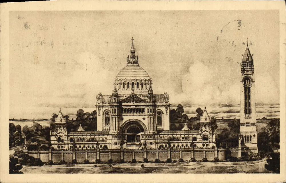 Die Basilika von Lisieux — Allgemeiner Blick auf das Projekt — Edition C.B.S.T., Lisieux - Vorderseite
