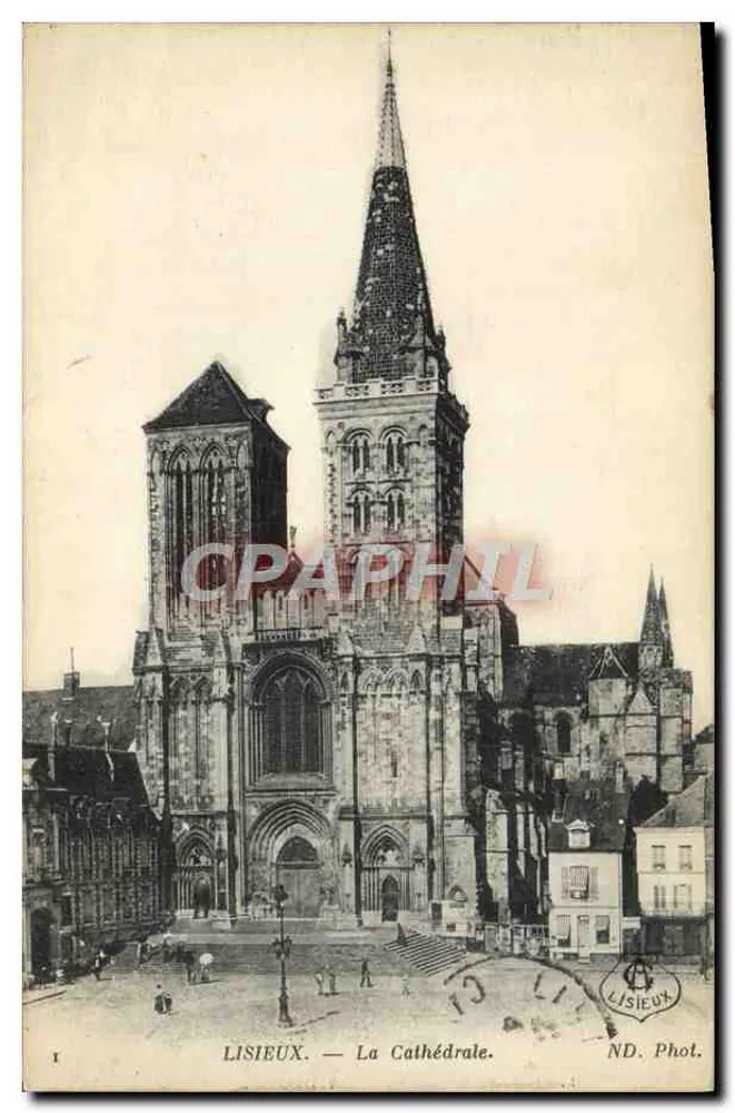 Lisieux — A Catedral — ND. Fot. - Frente