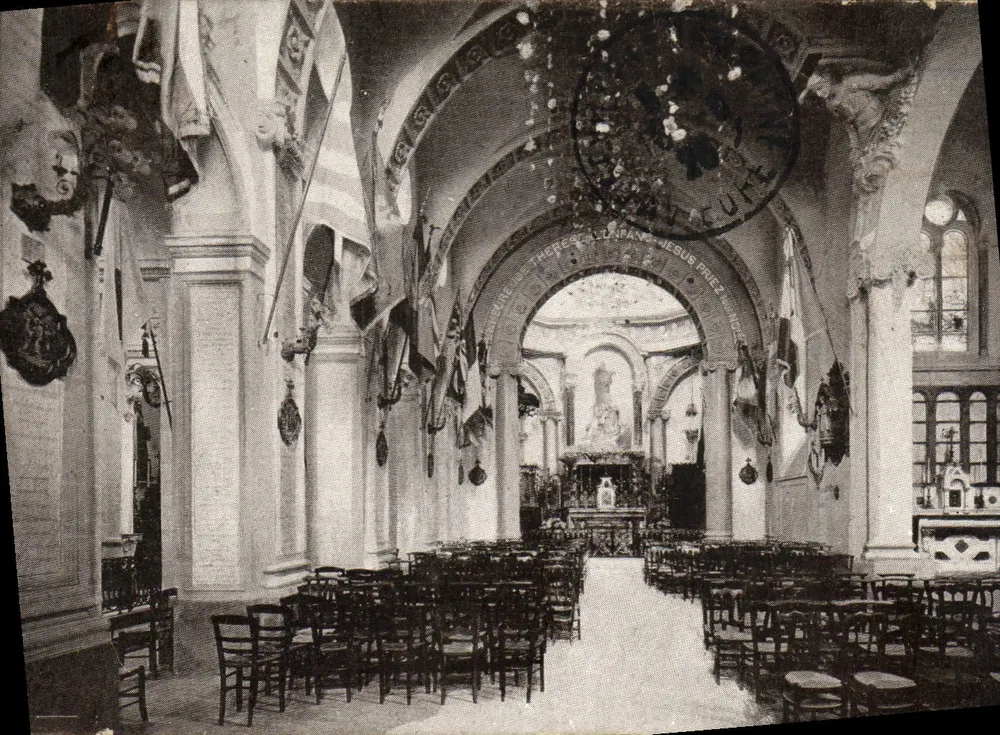 Kapelle der Carmeliter von Lisieux — Dekoration für das Triduum-Fest — unbekannter Verlag - Vorderseite