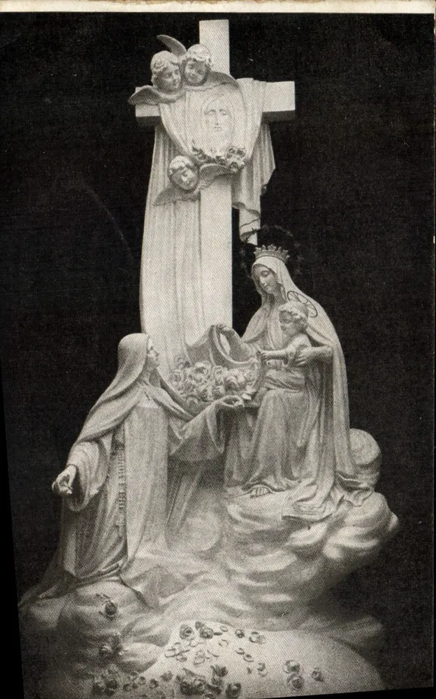 Sculpturgruppe aus der Kapelle der Carmeliter in Linières — Meisteraltar — Verlag nicht sichtbar - Vorderseite