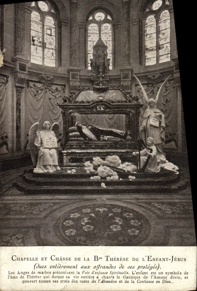 Kapelle und Reliquienschrein der hl. Thérèse des Kindes Jesu — Verlag nicht sichtbar, Seriennummer nicht sichtbar - Vorderseite