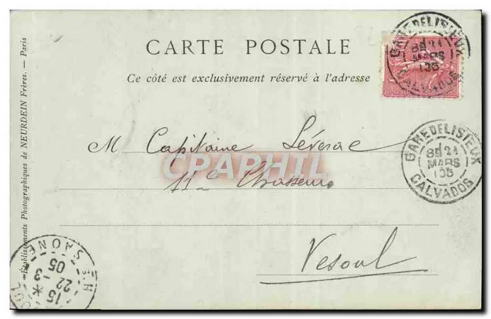 Lisieux — Vieille Maison, Rue Pont-Morlain — Ibert GRENTE, 10, Rue Pont-Morlain — Collections ND Phot - Verso