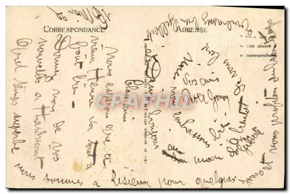 Lisieux — Casa do século XVI — Place Thiers — LL - Verso