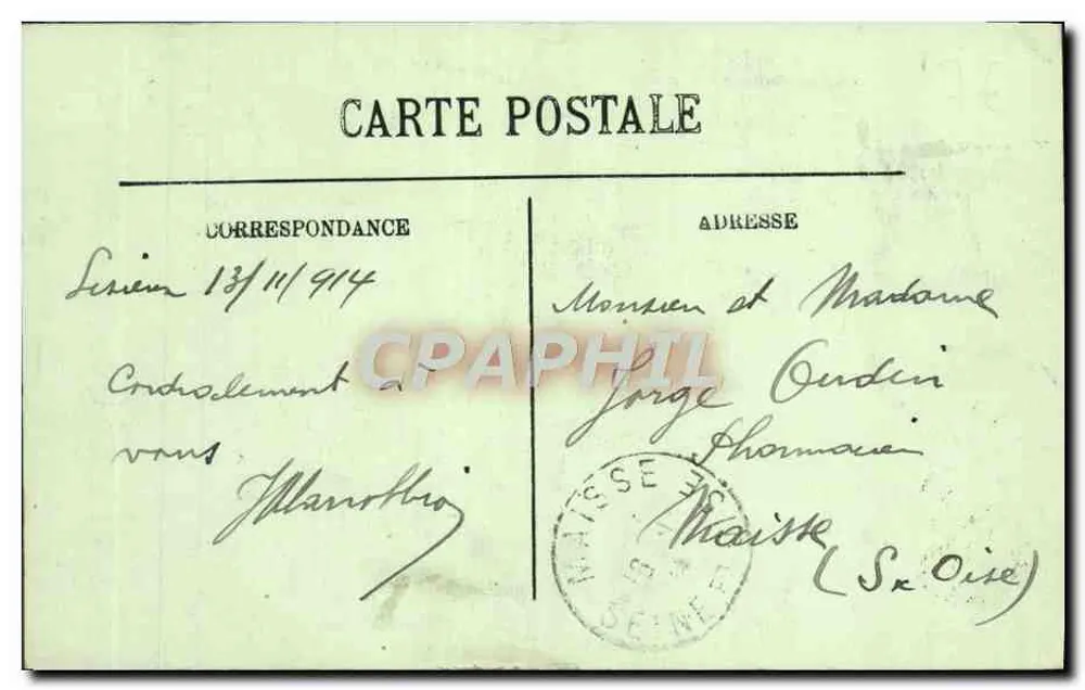 Lisieux — Alte Häuser, Grande Rue — LL. - Rückseite