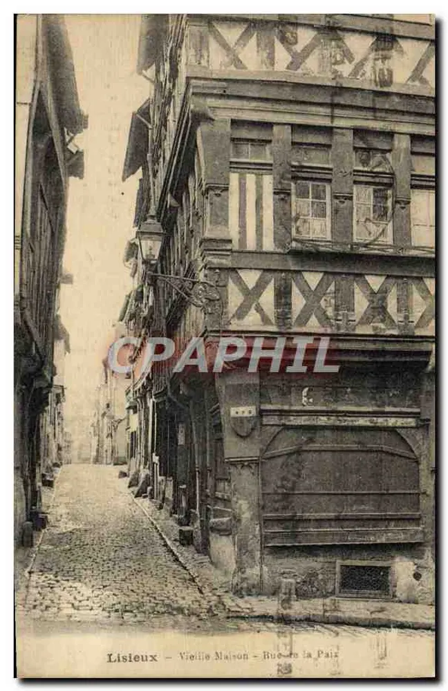 Lisieux - Alte Haus - Rue de la Paix - Vorderseite