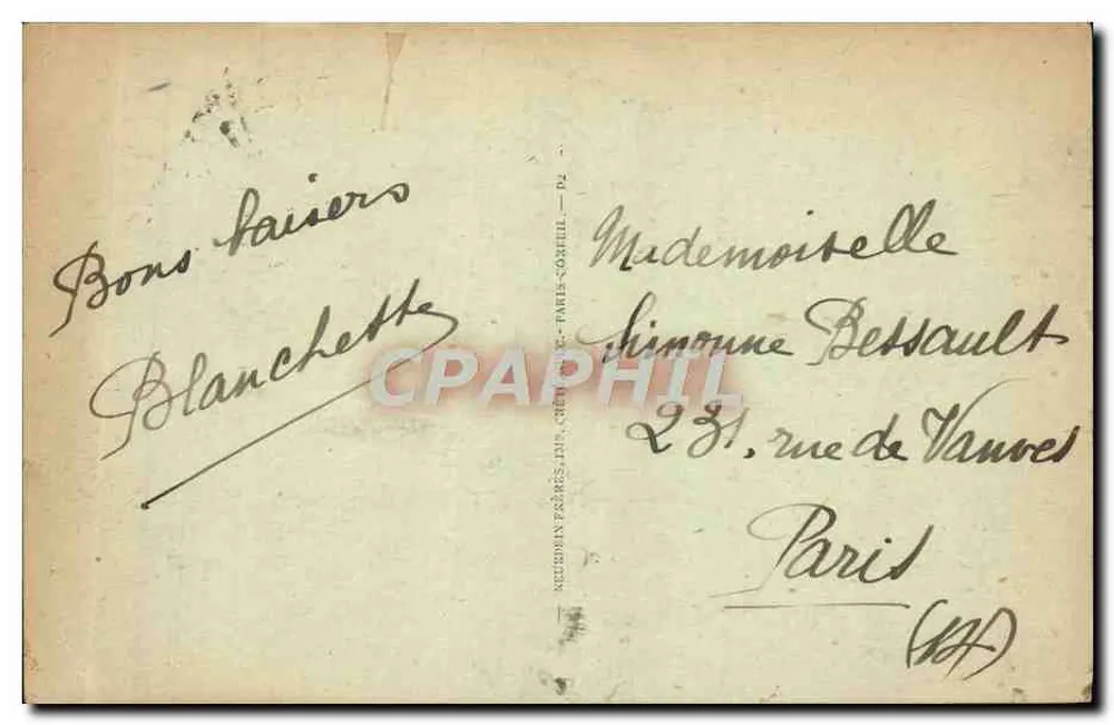 Lisieux — Casas da Grande-Rua — JND Fot. - Verso