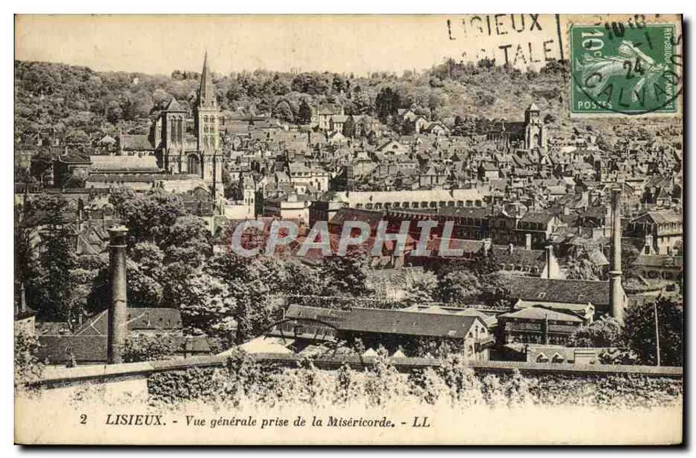 Lisieux - Allgemeine Ansicht aus der Miséricorde - LL - Vorderseite