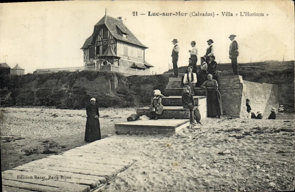 Luc-sur-Mer (Calvados) — Villa « L'Horizon » — Edição Bazar, Paris-Bijou - Frente