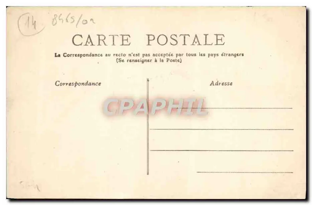 Luc-sur-Mer — O Castelo — Calvados — 49 - Verso
