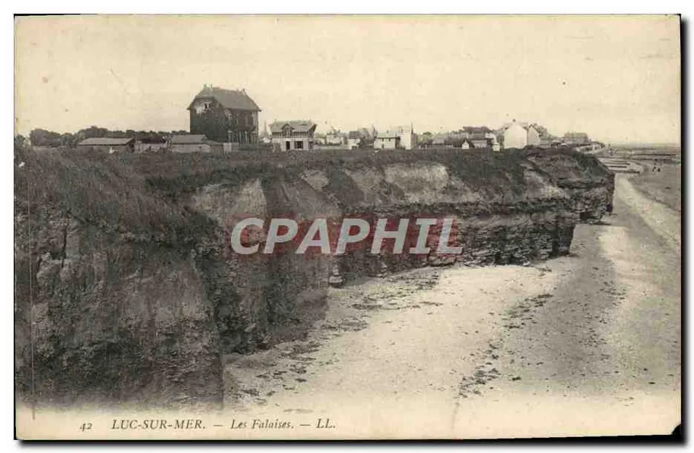 Luc-sur-Mer — As Falésias — LL. n°42 - Frente