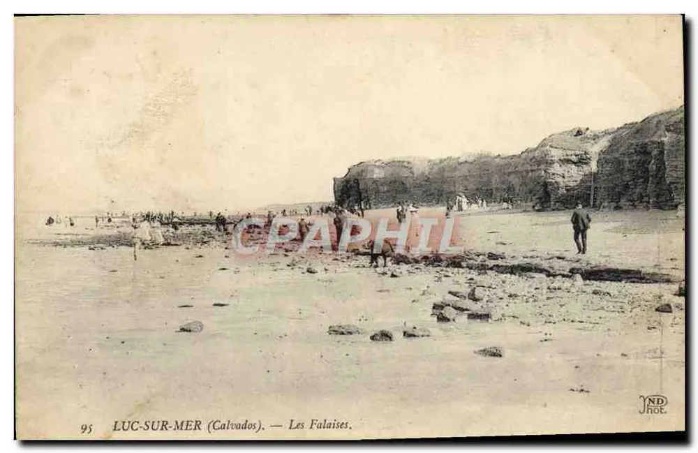 Luc-sur-Mer (Calvados) — As Falésias — JND HOT, n°95 - Frente