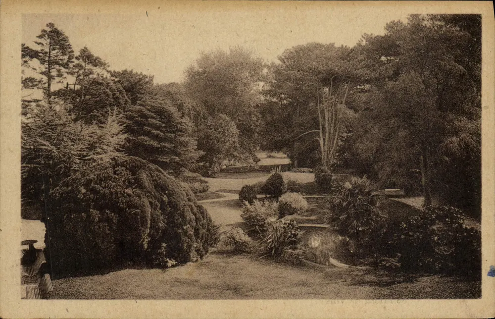 Öffentlicher Garten — Luc-sur-Mer — Cie des Arts Photomécaniques, Paris - Vorderseite