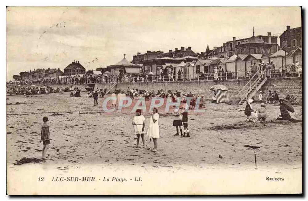 LUC-SUR-MER - La Plage - SELECTA - Frente