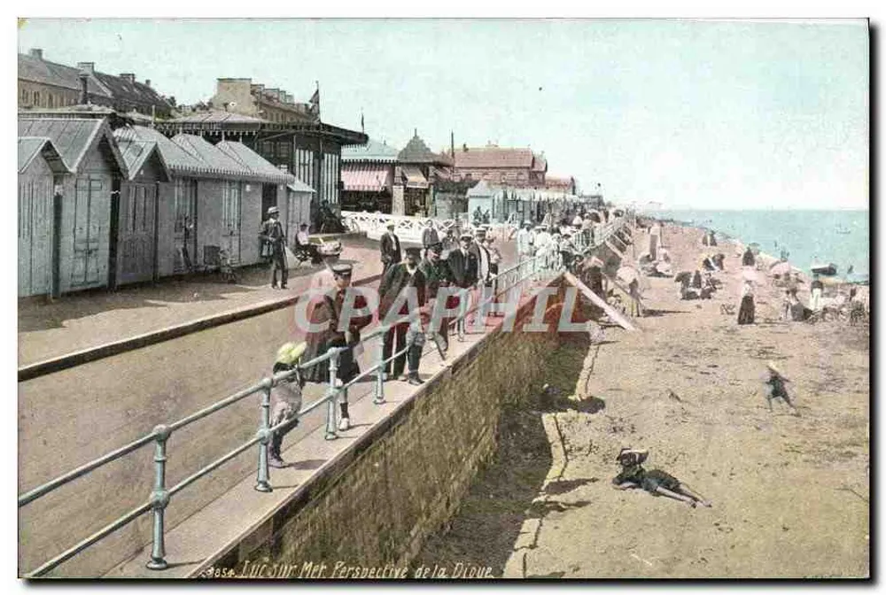 Vista do Mar — Perspectiva da Digue — Aqua-Photo L. Y. & Cie, Paris - Frente
