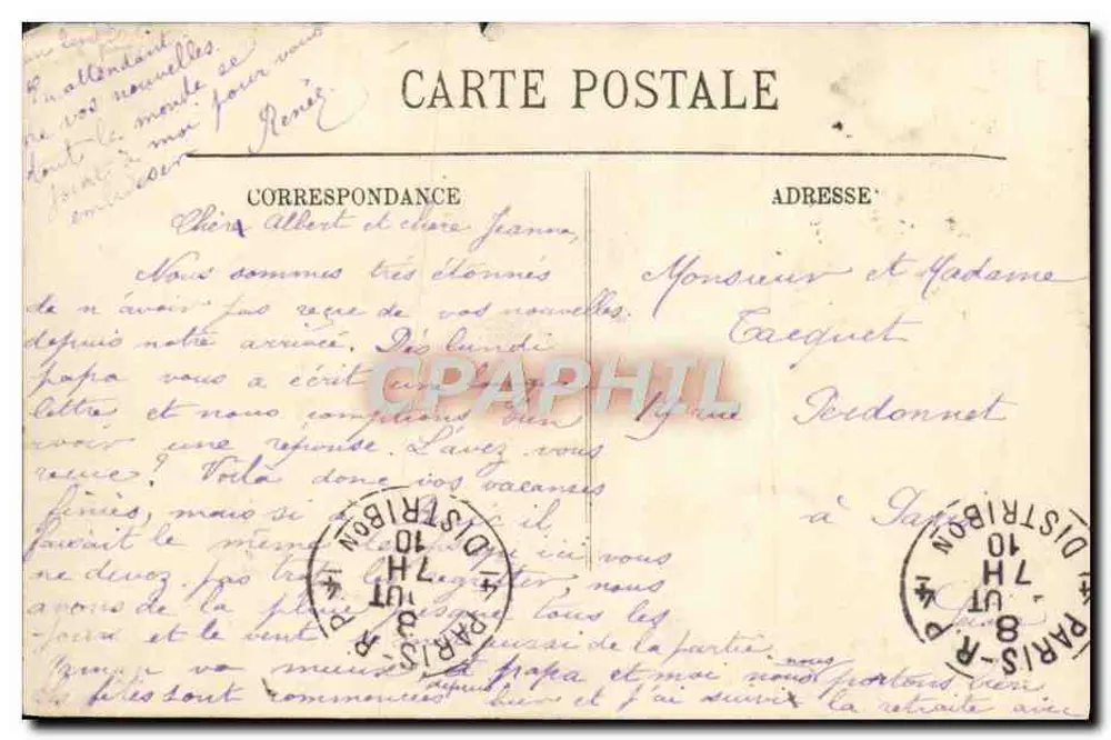 Langrune — A Praia — LL. — Editor LL. n°13 - Verso