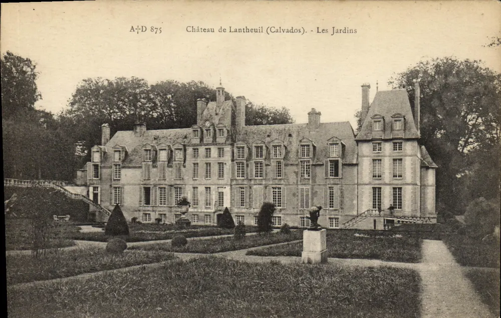 Castello di Lantheuil (Calvados) — I Giardini — A+D 875 - Recto