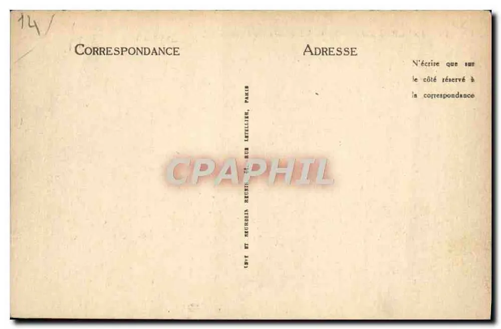 Langrune-sur-Mer - A Hora do Banho - LL - Verso