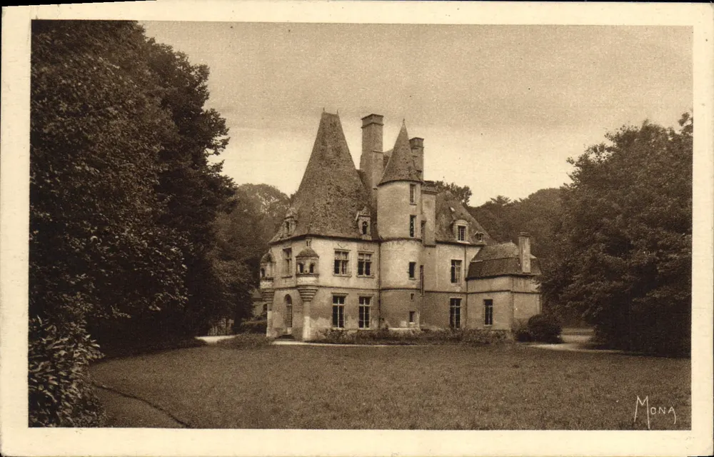 Castelo de Lion-sur-Mer — Les Petits Tableaux de Normandie — Éditions d'art MONA - Frente