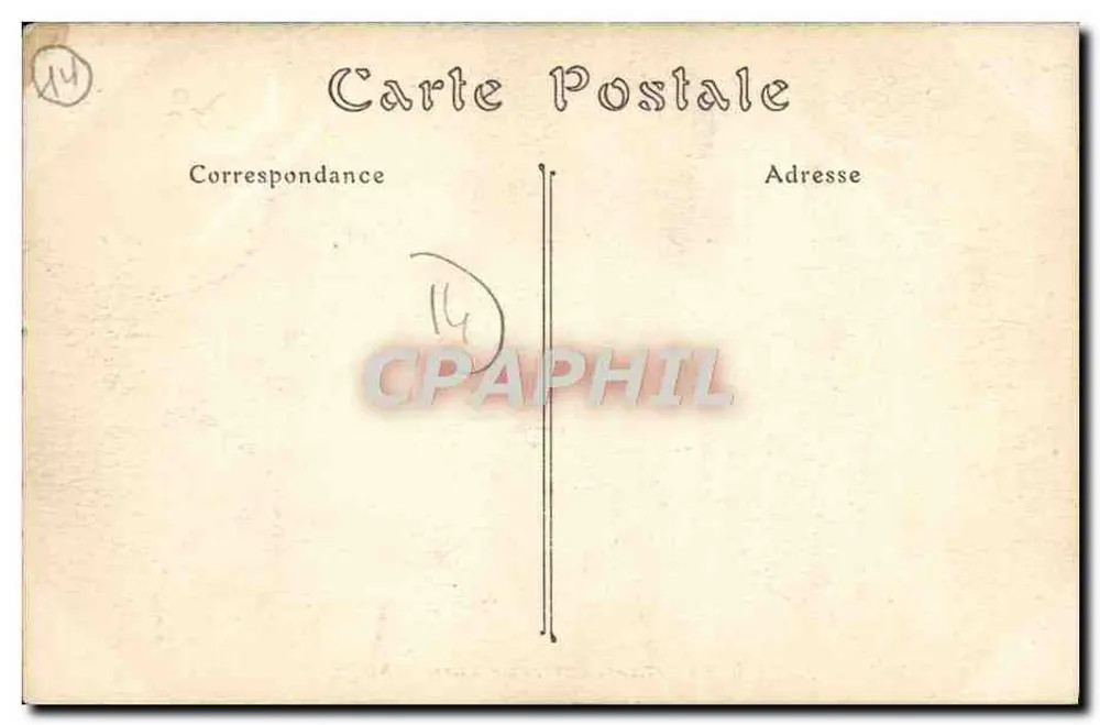 Longues-sur-Mer — La Demoiselle de Fontenailles — ND. Phot. - Rückseite